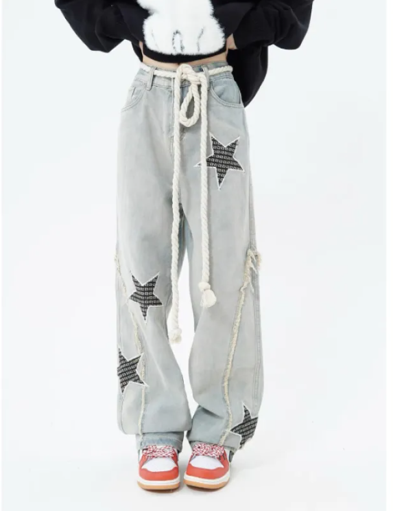 MAVORE Loose-Fit "Star" Jeans