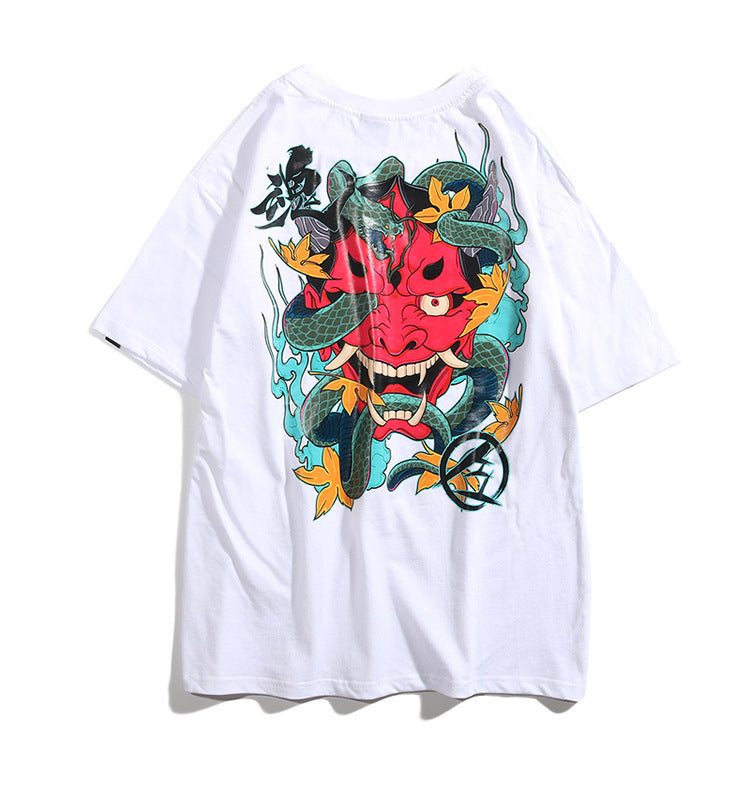 MAVORE Dragon Print T-Shirt