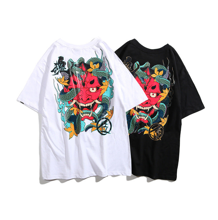 MAVORE Dragon Print T-Shirt