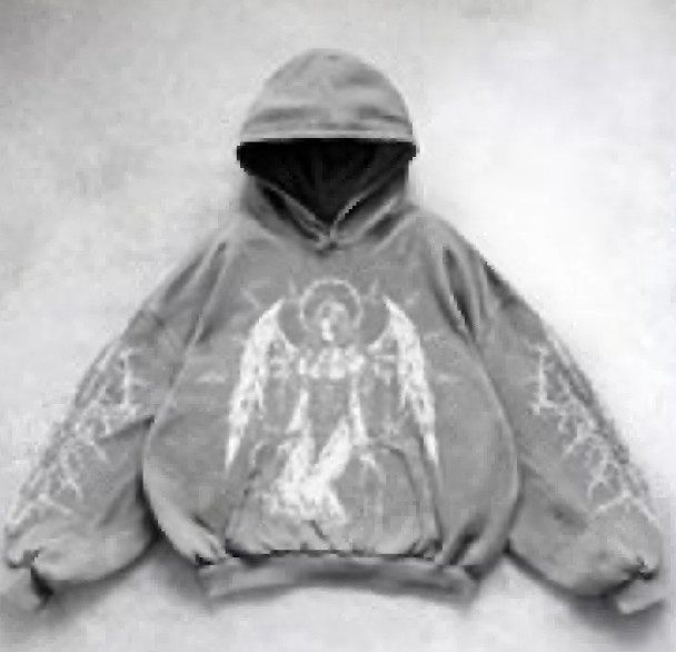 MAVORE Oversized Print Hoodie