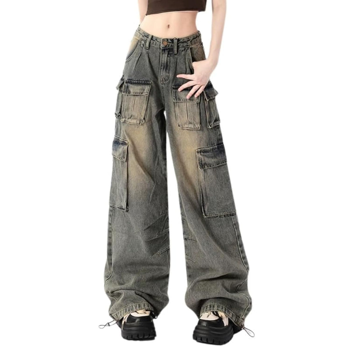 MAVORE Baggy Cargo Pants