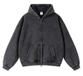 MAVORE Zip-Up Black Hoodie