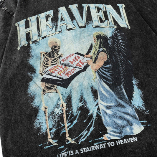 MAVORE Oversized Print T-Shirt