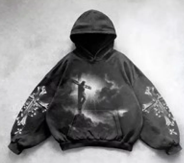 MAVORE Oversized Print Hoodie