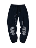 MAVORE Japanese Sweatpants Black