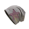 MAVORE Embroidered Patch Beanie Hat