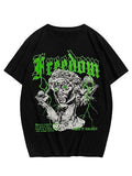 MAVORE Oversized Print T-Shirt