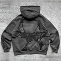 MAVORE Oversized Zip-Up Hoodie