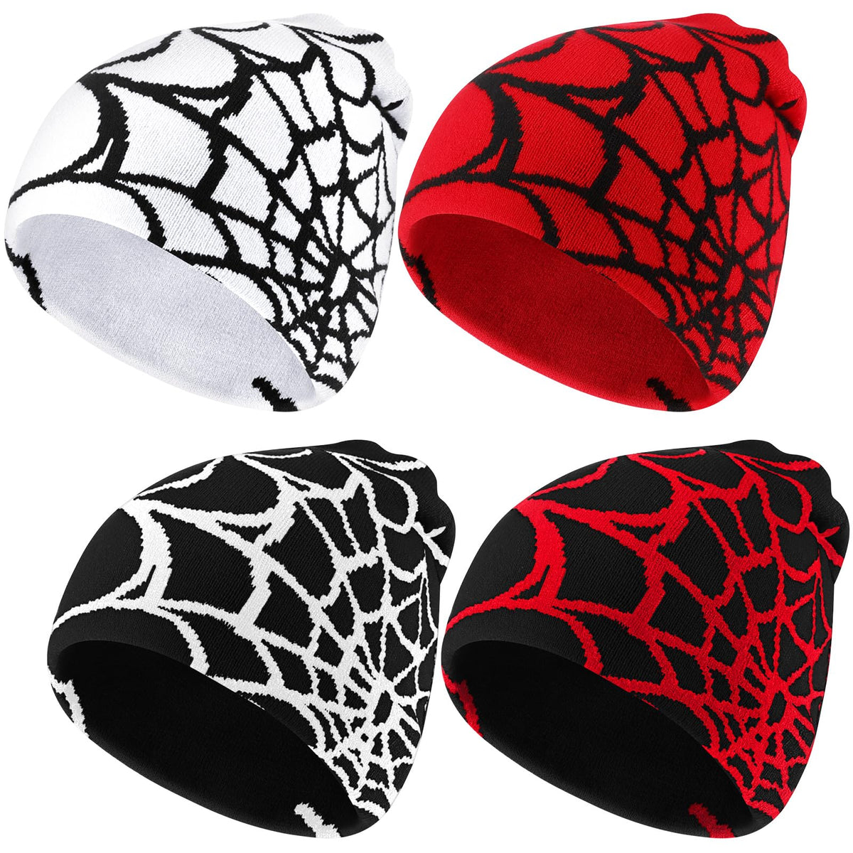 MAVORE Spiderweb Beanie