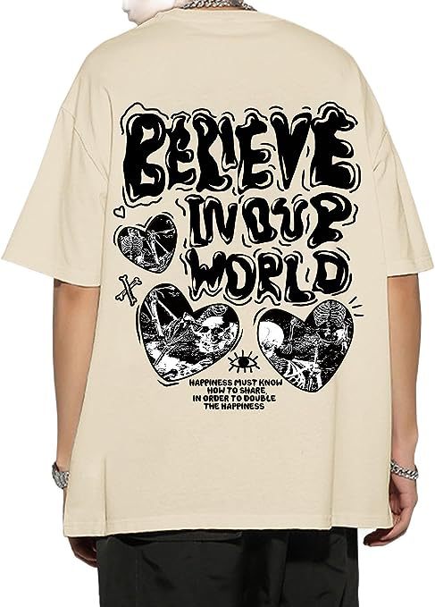MAVORE Oversized Print T-Shirt
