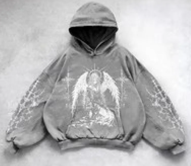 MAVORE Oversized Print Hoodie