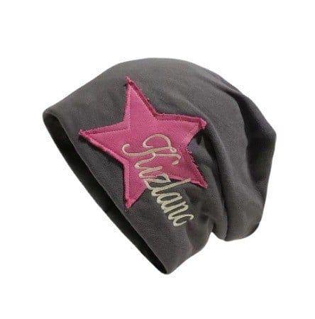 MAVORE Embroidered Patch Beanie Hat