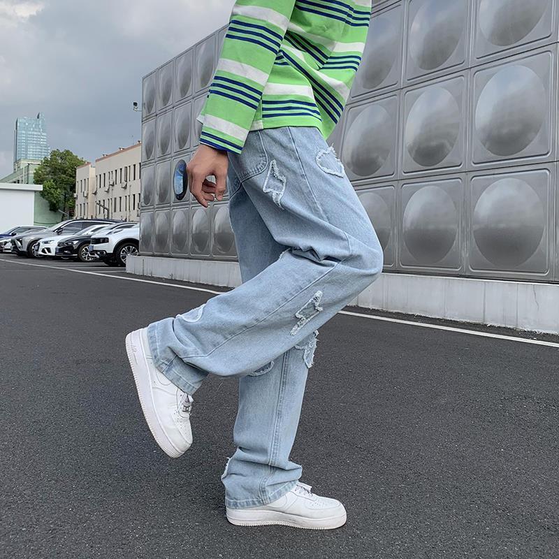 MAVORE Loose-Fit Light Jeans