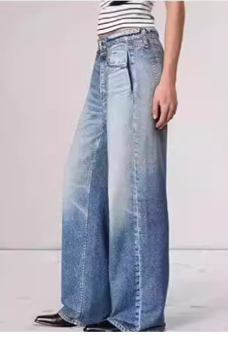 MAVORE Loose-Fit Wide Jeans