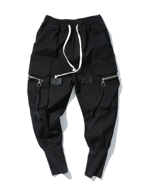 MAVORE Black Cargo Pants