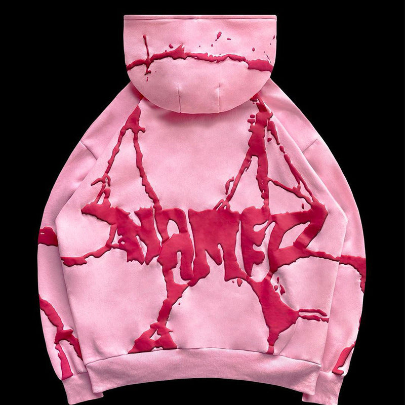 MAVORE Oversized Zip-Up Hoodie