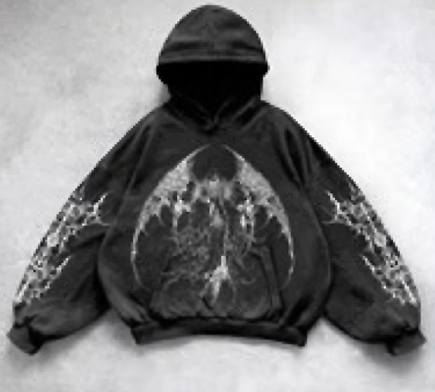 MAVORE Oversized Print Hoodie