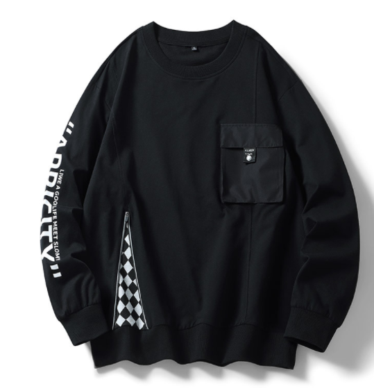 MAVORE Urban Print Sweater