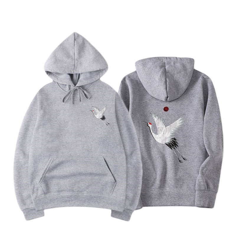 MAVORE Black Print Hoodie