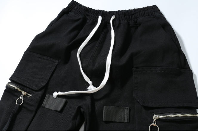 MAVORE Black Cargo Pants