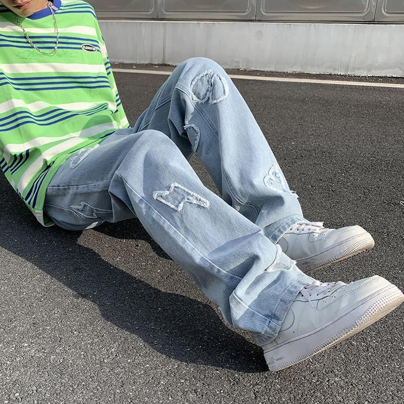 MAVORE Loose-Fit Light Jeans