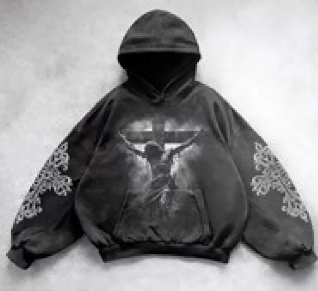 MAVORE Oversized Print Hoodie